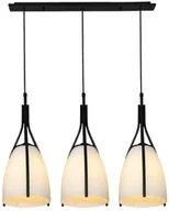 Lampy sufitowe - Luxera 61302 - Żyrandol na drutu ZORZO 3xE27/60W/230V - miniaturka - grafika 1