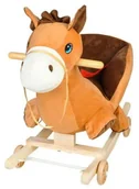 Zabawki na biegunach - MAXY C.O. MAXY C.O. Bujak na kółkach - konik brązowy 5902802903181 - miniaturka - grafika 1