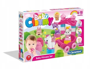 Clementoni Klocki miękkie clemmy Księżniczki 19 elementów 17203 - - Klocki - miniaturka - grafika 4