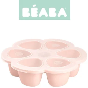 Beaba Silikonowy pojemnik do mrożenia, 6x90 ml, Pink - Akcesoria do karmienia - miniaturka - grafika 4