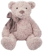 Maskotki i pluszaki - Beppe Miś z kokardą ecru 27cm - miniaturka - grafika 1