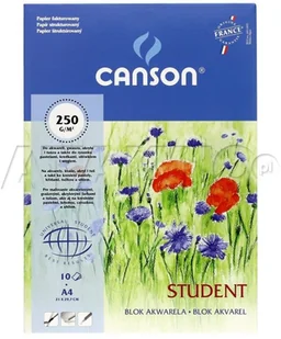 Canson blok do akwareli, format A4 - Podobrazia, bloki, papiery - miniaturka - grafika 3