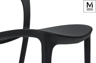 Modesto Design MODESTO krzesło ZING czarne - polipropylen C1028.BLACK [11905217] - Krzesła - miniaturka - grafika 4