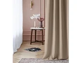 Zasłony - Room99 ZASŁONA ZACIEMNIAJĄCA LAUREL - BEŻOWA 140x250 TAŚMA 5908224060075 - miniaturka - grafika 1