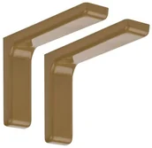 Meble modułowe i akcesoria - Leonardo BOLIS ITALIA Wspornik półki drewnianej 2 szt. BOLIS ITALIA - miniaturka - grafika 1