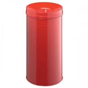 Durable Kosz 60L Safe+ z pokrywą samogaszącą czerwony 3327-03 - Kosze na śmieci - miniaturka - grafika 3