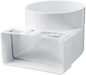Rury i kanały wentylacyjne - Vents Group Kolanko przejściowe 120 mm x 60 mm x śr. 100 mm - miniaturka - grafika 1