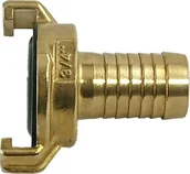 Inne akcesoria do nawadniania - Geka STALCO Złącze mosiężne króciec do węża 3/4 19mm S-73667 S-73667 - miniaturka - grafika 1