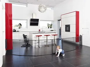 Baby Dan Osłona kominka FLEX XXL, czarny - Zabezpieczenia dla dzieci - miniaturka - grafika 7