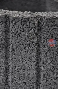 Joniec Gazon betonowy Moonflor DM 40 x 30 x 25 grafitowy / MoonflorDMczarny - Ogrodzenia - miniaturka - grafika 3