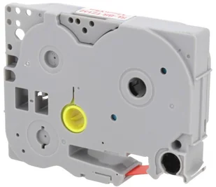 Brother Zamiennik taśmy TZE-132 12mm przeźroczysta/czerwony - Etykiety do drukarek - miniaturka - grafika 3