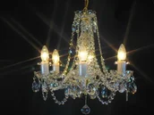 Lampy sufitowe - Elita bohemia Żyrandol kryształowy 6-ramienny - Bohemia L 110/6/01 - miniaturka - grafika 1