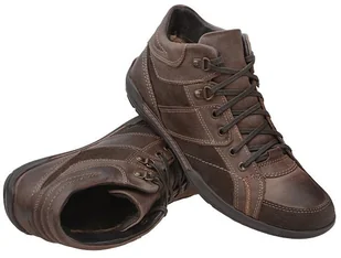 MANITU Trzewiki zimowe MANITU 670296-2 Braun Brązowe ocieplane 26367 - Buty zimowe męskie - miniaturka - grafika 4