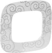 Klawisze i ramki - Legrand Ramka pojedyńcza VALENA ALLURE arabeska chrom 754341 - miniaturka - grafika 1