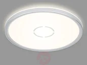 Lampy sufitowe - Briloner Lampa sufitowa LED Free 29 cm, srebrna - miniaturka - grafika 1