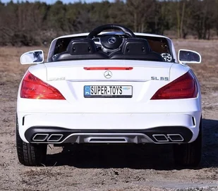 Super-Toys   MERCEDES SL65 AMG PILOT, WOLNY START, WALIZKA DO AKUMULATORA , MP4 /XMX602 XMX-602-CZARNY-PL - Pojazdy elektryczne dla dzieci - miniaturka - grafika 11