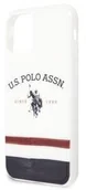 Etui i futerały do telefonów - Obudowa dla telefonów komórkowych U.S Polo Tricolor Blurred na Apple iPhone 11 Pro USHCN58PCSTRB) Biały - miniaturka - grafika 1