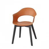 Krzesła - Scab Design Krzesło Lady B natural - terracotta 2843 73 - miniaturka - grafika 1