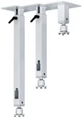 Uchwyty do projektorów - Peta Standardowe mocowanie sufitowe z kulką stalową 15 20 cm 100.003.015 020 (100.003.015  020) - miniaturka - grafika 1