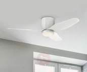 Wentylatory sufitowe - Westinghouse Westinghouse Carla wentylator sufitowy LED, biały - miniaturka - grafika 1
