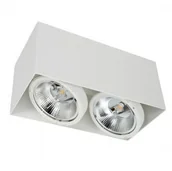 Lampy pozostałe - MILAGRO ML4745 PLAZA 2xAR111 GU10 12W METAL - miniaturka - grafika 1