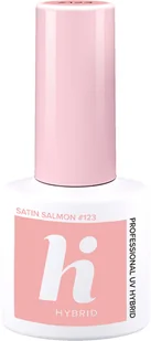 Hi Hybrid Lakier hybrydowy 5ml 123 Satin Salmon Hi Hybrid - Lakiery hybrydowe Hi Hybrid Lakier hybrydowy 5ml 123 Satin Salmon Hi Hybrid - Lakiery hybrydowe - miniaturka - grafika 2