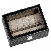 Pudełka i szkatułki - Murrano Szkatułka Kuferek na Zegarki GRAWER Drugie Imię SZKT-ZG-A-005 - miniaturka - grafika 1