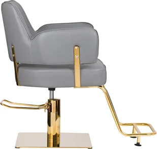 GABBIANO ACTIVESHOP Fotel Fryzjerski Linz Złoto Szary - Fotele fryzjerskie - miniaturka - grafika 8