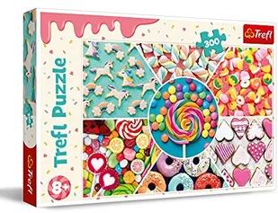 Trefl Słodkości Puzzle 300 Elementów o Wysokiej Jakości Nadruku dla Dzieci od 8 lat 23004 - Puzzle - miniaturka - grafika 2