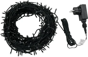 vidaXL Sznur 1000 lampek LED, IP44, 100 m, ciepłe białe światło - Oświetlenie świąteczne - miniaturka - grafika 2