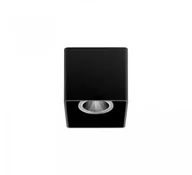Lampy sufitowe - OxyLED SENISE SQ 11,4W 930 36 czarna - miniaturka - grafika 1