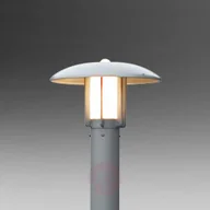 Lampy ogrodowe - Konstsmide Pokryta srebr lakierem lampa masztowa HEIMDAL - miniaturka - grafika 1