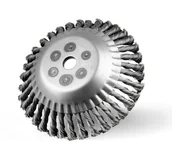 Akcesoria do kos i kosiarek - Szczotpol Szczotka do kos otwór 20 drut splatany G15TK.50 - miniaturka - grafika 1