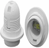 Akcesoria do oświetlenia - Simon kontakt Oprawka OTE 27-01/0/T Biała 27-01/0 - miniaturka - grafika 1