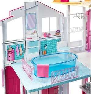 Mattel Barbie Miejski domek DLY32 - Domki dla lalek - miniaturka - grafika 8