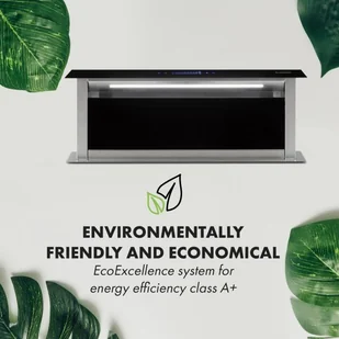 Klarstein Royal Flush Eco 90 Czarny (CGCH3-RoyalFlush90-E) - Okapy kuchenne - miniaturka - grafika 6