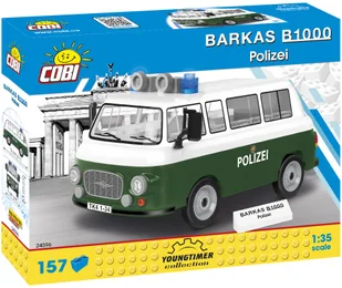 Cobi Klocki Cars Barkas B1000 Polizei - Klocki - miniaturka - grafika 3