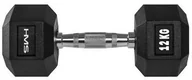 Hantle i ciężarki - HMS Hantla HEX PRO 12 kg - miniaturka - grafika 1