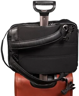 McKlein Czarny plecak podróżny South Shore ze skóry naturalnej na laptopa 17" - Torby na laptopy - miniaturka - grafika 9