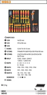 Beta 2450/MB63 - Zestawy narzędziowe - miniaturka - grafika 2
