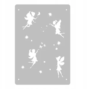 Szablon Malarski wielorazowy // 45x65cm // Wróżki - Szablony malarskie - miniaturka - grafika 2