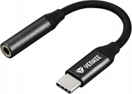 Kable USB - YENKEE kabel adapter audio Usb-c Typ-C jack 3.5mm - miniaturka - grafika 1