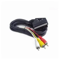 Kable - Gembird Kabel EURO-RCAx3(Cinch)1.8 m Dwukierunkowy CCV-519-001 - miniaturka - grafika 1