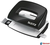 Dziurkacze - Leitz Dziurkacz Mini metalowy WOW żółty 10 lat gwarancji 10 kartek 50601016 - miniaturka - grafika 1