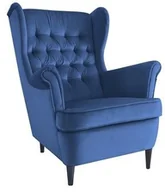 Fotele - Signal Fotel HARRY VELVET Bluvel 86 granat HARRYV86W - miniaturka - grafika 1