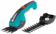 Nożyce do trawy - Gardena 09854-20 zestaw akumulatorowych nożyc do trawy i krzewów ClassicCut, turkusowe, czarne, pomarańczowe - miniaturka - grafika 1