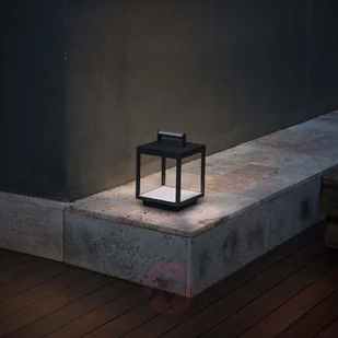 Faro Lorefar Piękna latarnia LED, akumulator z USB - Lampy ogrodowe - miniaturka - grafika 2