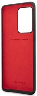 Ferrari Hardcase FESSIHCS69BK S20 Ultra G988 czarny/black Silicone hurtel-62366-0 - Etui i futerały do telefonów - miniaturka - grafika 6