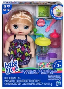 Hasbro BABY ALIVE LALA SŁODKA PRZEKĄSKA (BLOND) - Lalki dla dziewczynek - miniaturka - grafika 3