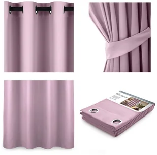 Amelia Home Zasłona Blackout 140X245 BLACKOUT/PLE/DG/245 - Zasłony - miniaturka - grafika 8